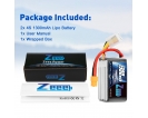 14.8V - 14.8V 120C 1300mAh soft pack with XT60