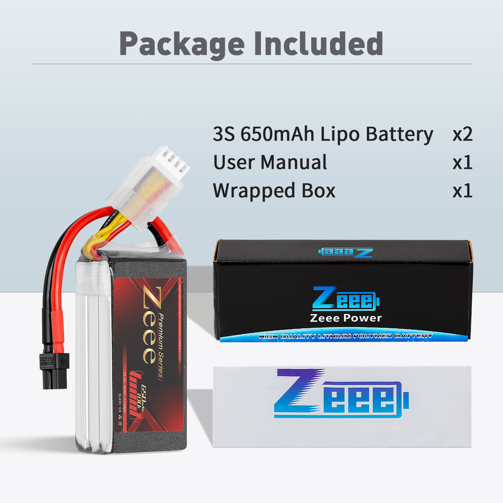 650mah 100C 11.1V soft pack with XT30