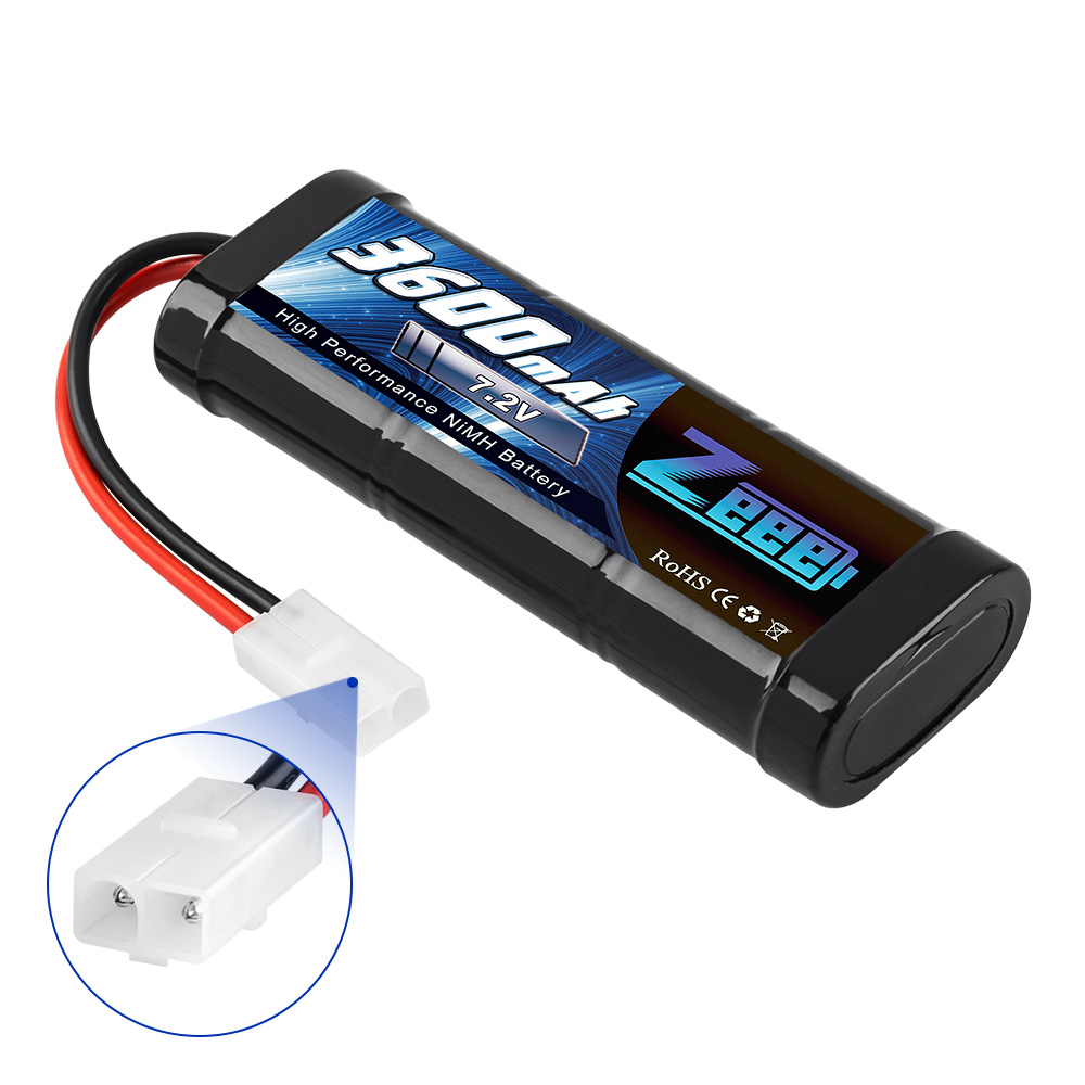 7.2V 3600mAh NIMH battery