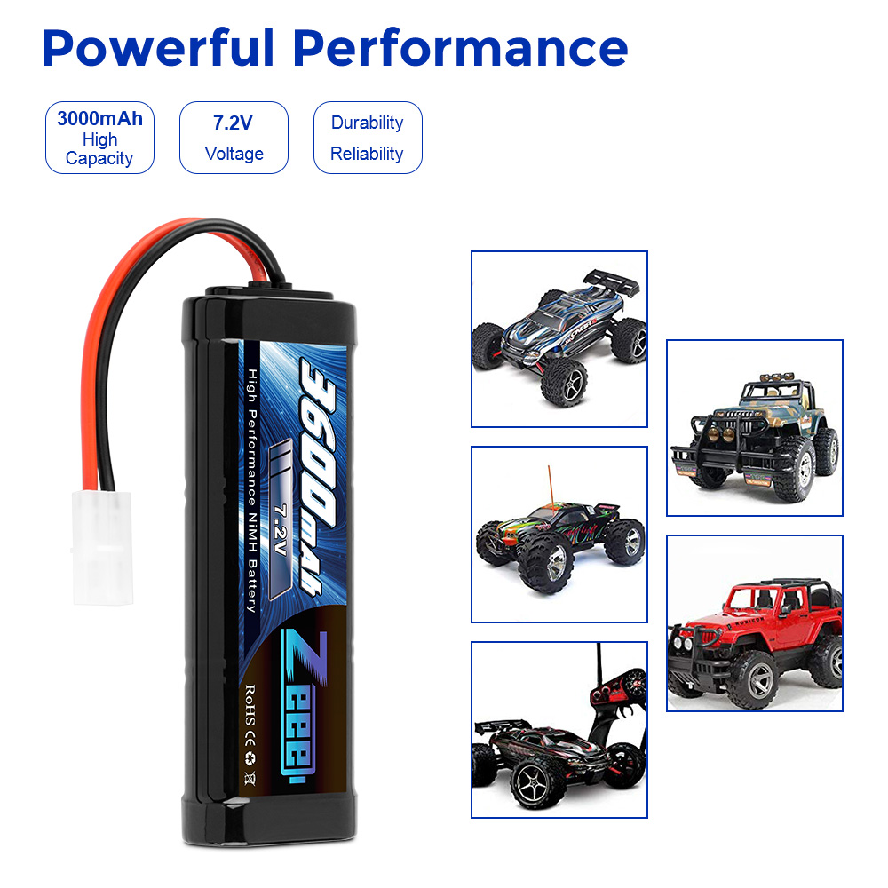 7.2V 3600mAh NIMH battery