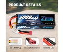 11.1V - 6000mAh 80C 11.1V hard case