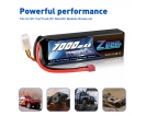 11.1V - 11.1V 100C 7000mAh soft pack