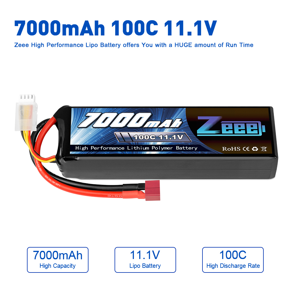 11.1V 100C 7000mAh soft pack