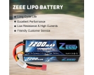 11.1V - 11.1V 80C 7200mAh Deans