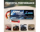 11.1V - 11.1V 80C 7200mAh Deans