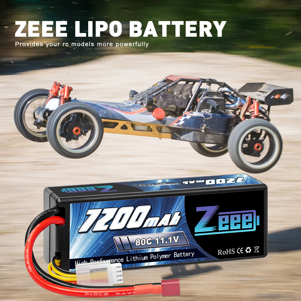 11.1V 80C 7200mAh Deans