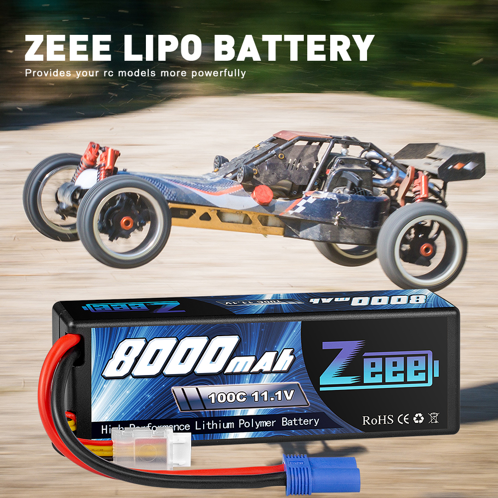 11.1V 100C 8000mah EC5 Deans