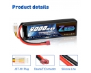 11.1V - 11.1V 100C 9000mAh soft pack