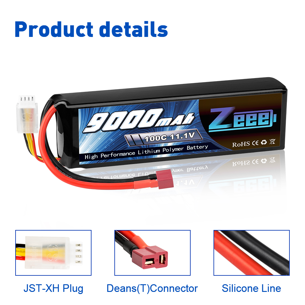 11.1V 100C 9000mAh soft pack