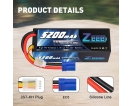 14.8V - 14.8V 50C 5200mAh EC5 Deans