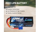 14.8V - 14.8V 80C 6200mAh EC5 Deans