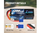 14.8V - 14.8V 80C 6200mAh EC5 Deans