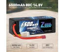 14.8V - 14.8V 80C 6500mAh Deans