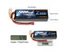 14.8V - 14.8V 100C 7000mAh soft pack