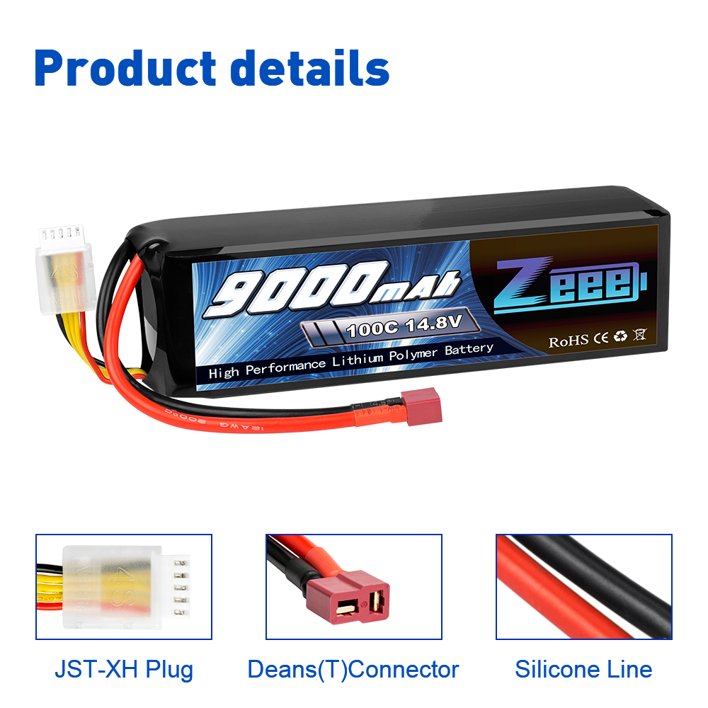 14.8V 100C 9000mAh soft pack