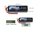 14.8V - 14.8V 100C 9000mAh soft pack