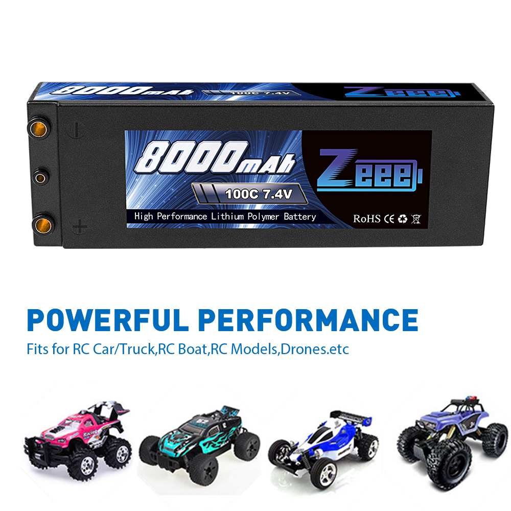 7.4V 100C 8000mAh bullet