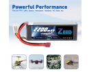 11.1V - 11.1V 35C 2200mAh soft pack T