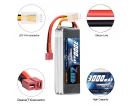 11.1V - 11.1V 50C 3000mAh soft pack