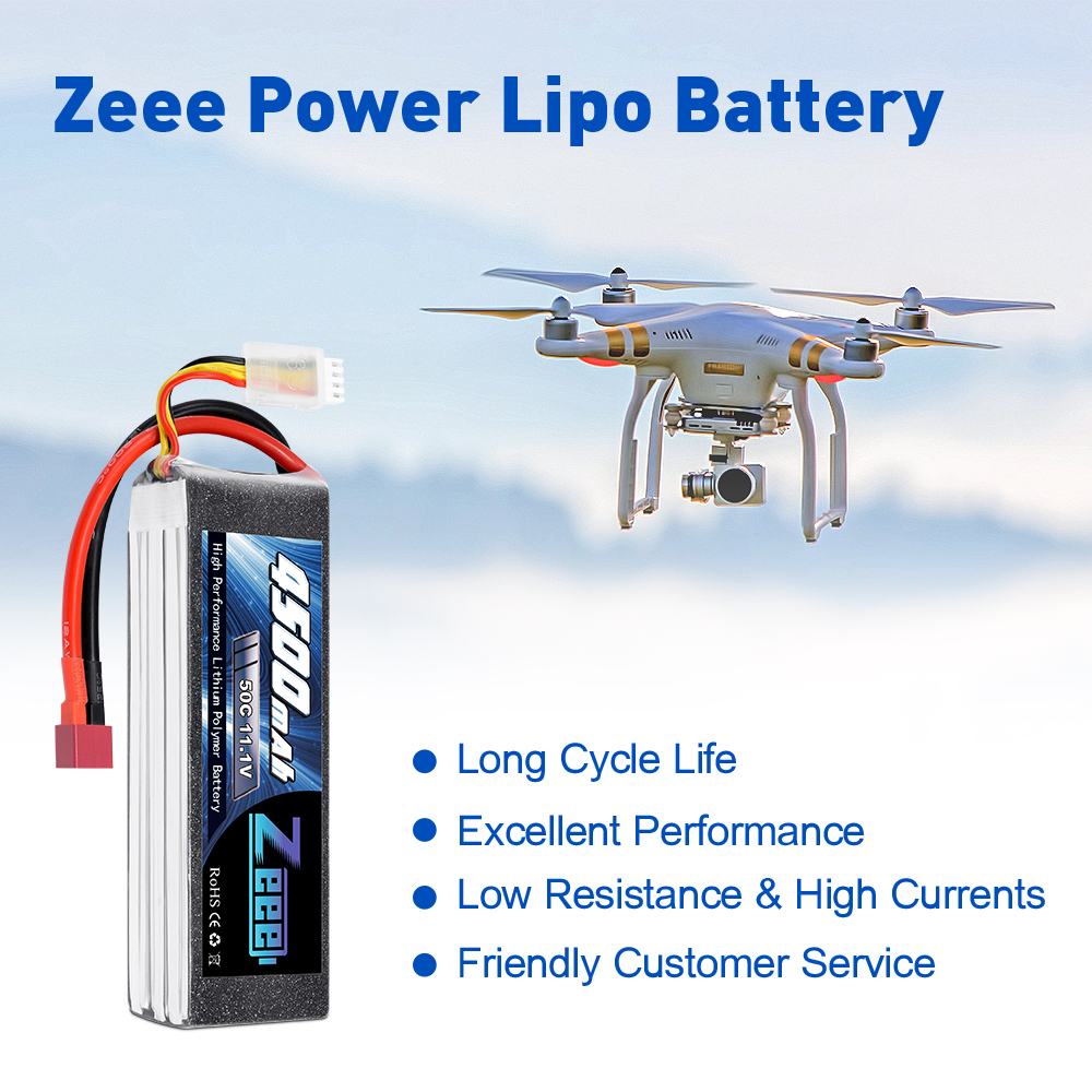 11.1V 50C 4500mAh soft pack