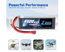 11.1V - 11.1V 50C 4500mAh soft pack