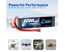 11.1V - 11.1V 50C 5200mAh soft pack