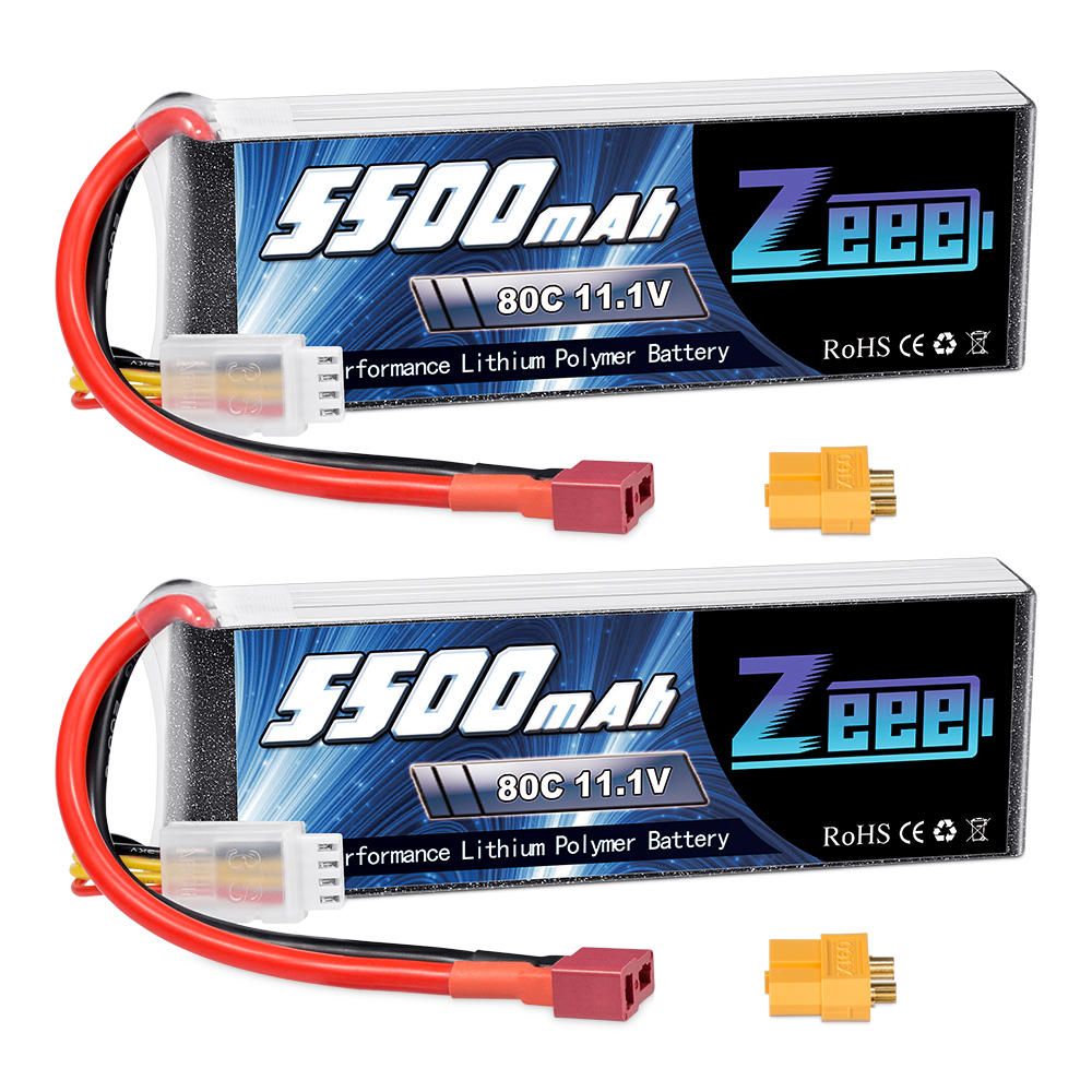 11.1V 80C 5500mAh soft pack