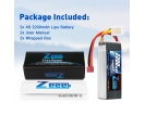 14.8V - 14.8V 50C 2200mAh soft pack