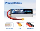 14.8V - 14.8V 50C 3300mAh soft pack with XT60