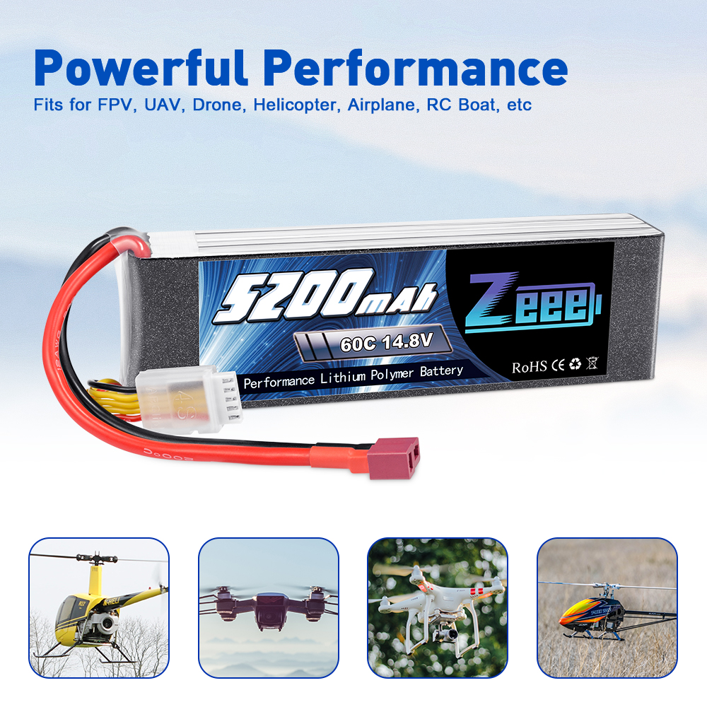 14.8V 60C 5200mAh soft pack