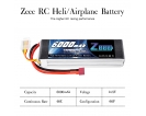 14.8V - 14.8V 60C 6000mAh soft pack