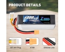 22.2V - 22.2V 100C 6000mAh soft pack with XT90