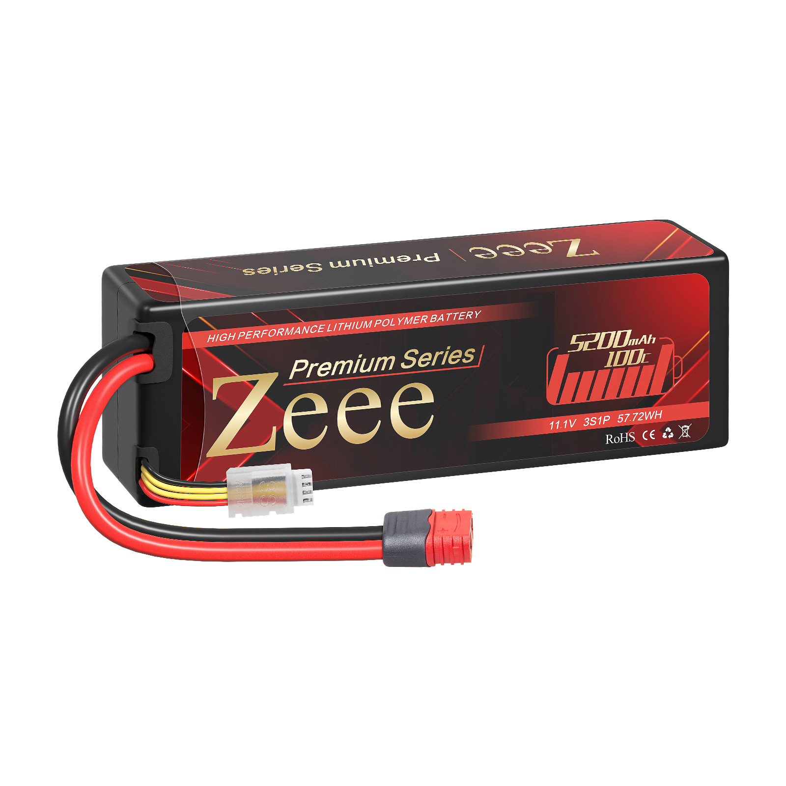 5200mah 100C 11.1V Deans