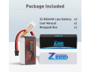 11.1V - 850mah 100C 11.1V soft pack with XT30