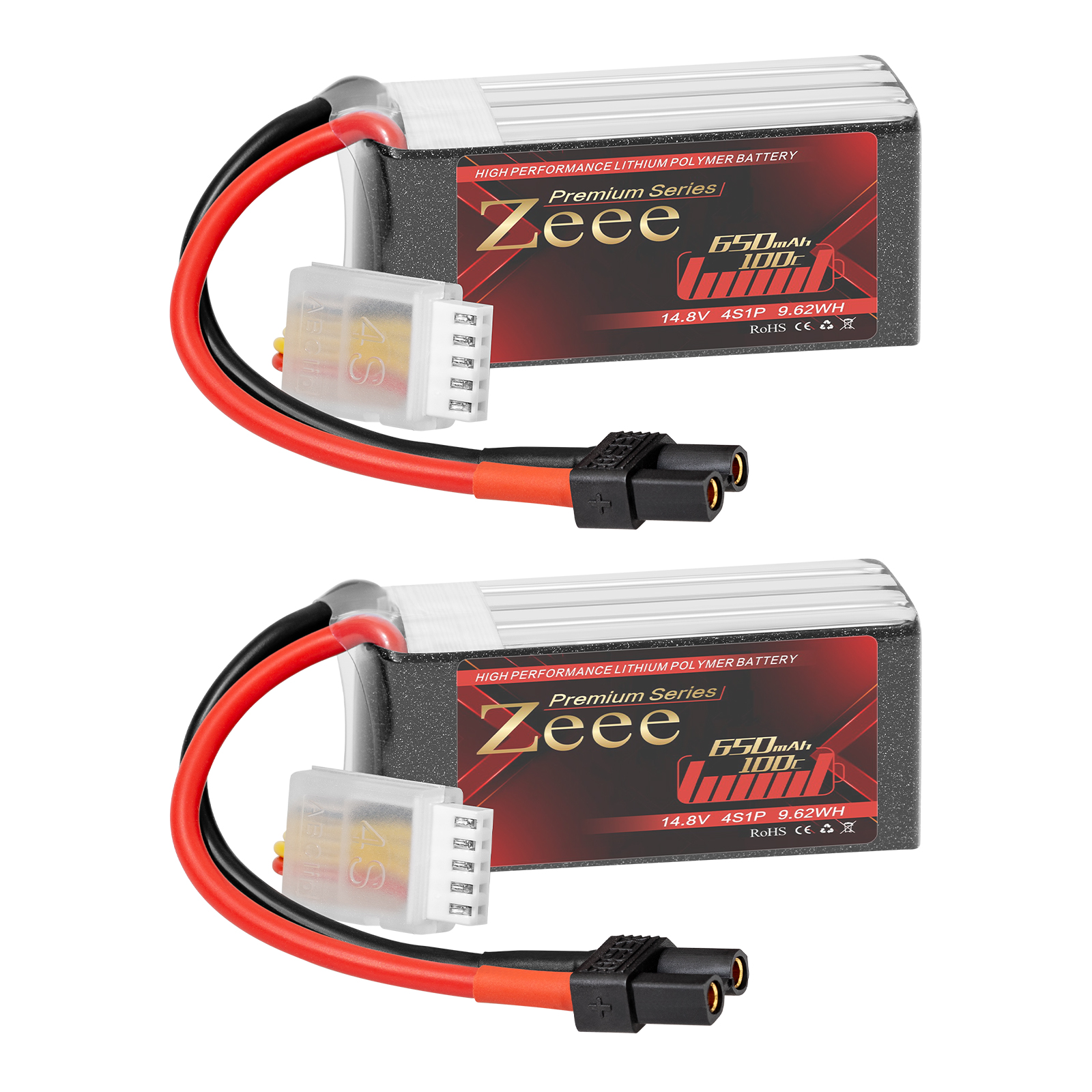 650mah 100C 14.8V soft pack with XT30