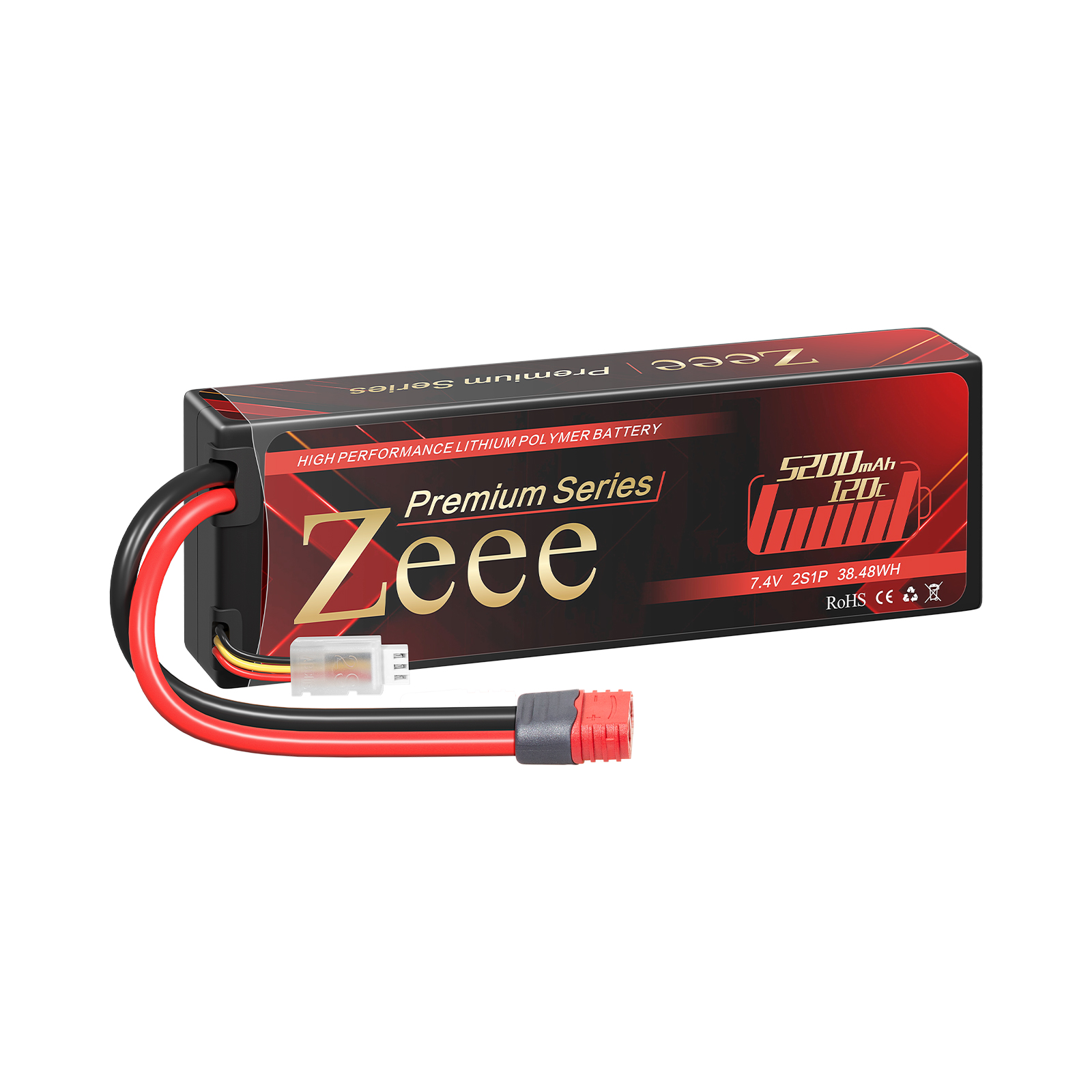 5200mah 120C 7.4V Deans