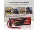 7.4V - 8200mah 120C 7.4V Deans