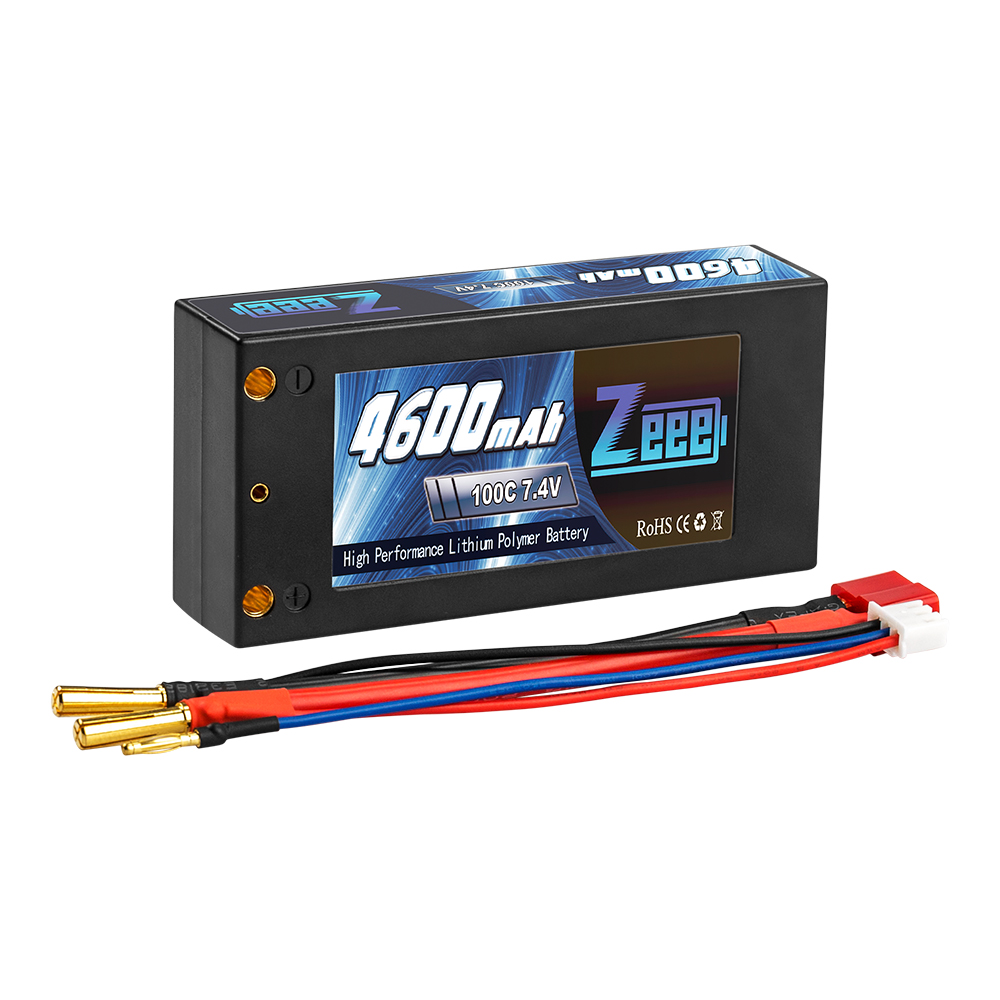 7.4v 100c 4600mah shorty pack