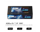 7.4V - 7.4v 100c 4600mah shorty pack