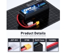 UAV/Agricultural Drone Battery - Zeee HV 6S 22.8V 7500mah Battery with XT60 Soft Case for UAV Drone Lithium Battery Pack